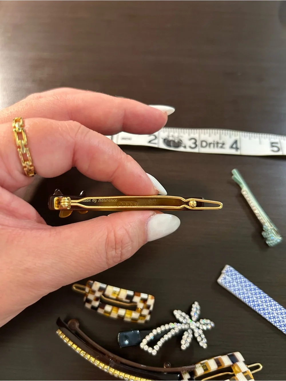 Mixed Decorative Hair Clips - Set of 8